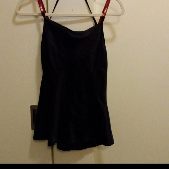 Legatte silk tank top with unique design - Picture 4 of 4